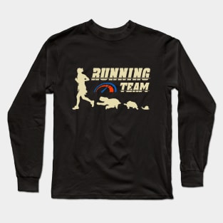 Funny Running Team Long Sleeve T-Shirt